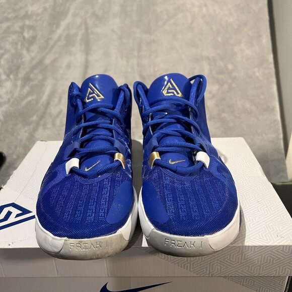 greek freak 1 blue and gold